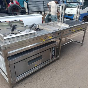 Combined cooker units