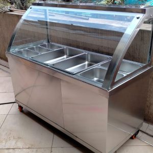 Food warmer display