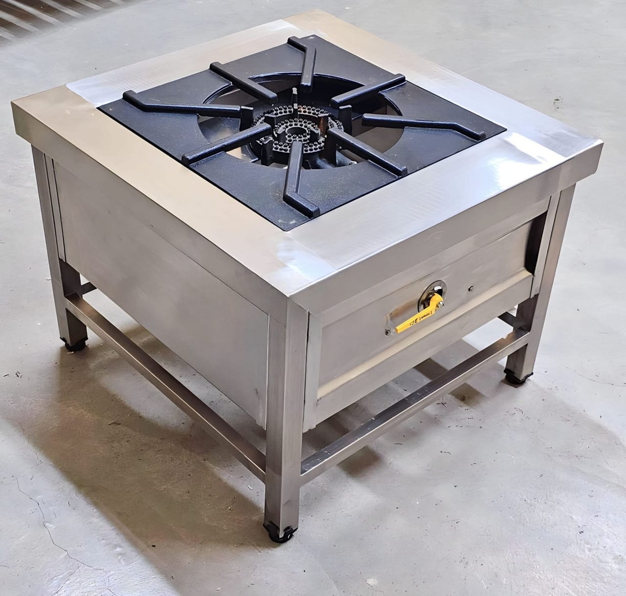 single burner two ring gas cooker