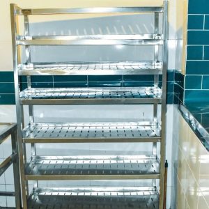 Stainless steel perforated rack